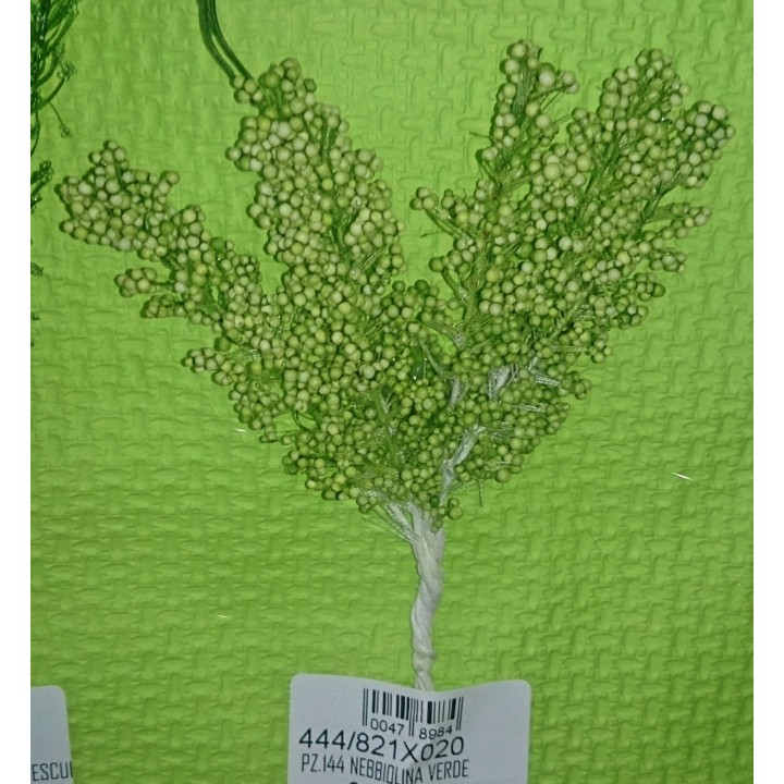 Mazzetto di nebbiolina verde decorativa