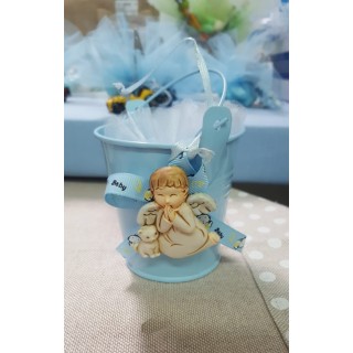 Secchiello con angelo magnete | CarinCasa