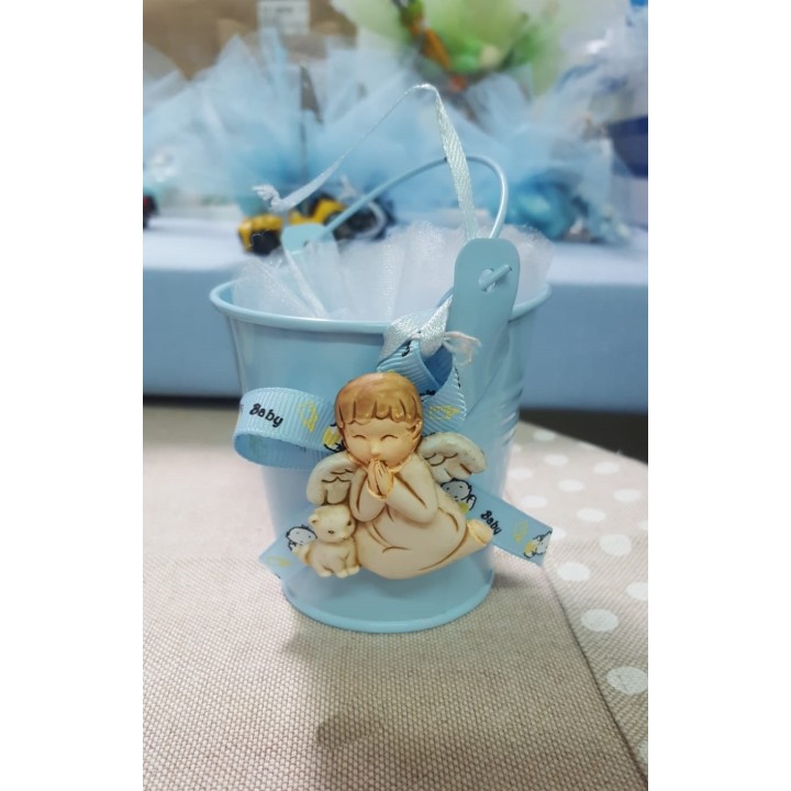 Secchiello con angelo magnete | CarinCasa