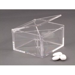 Scatolina in plexiglass con divisori