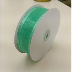 Organza b/raso 38x50 mt, tiffany