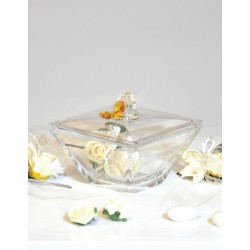 Scatola swarosky giallo