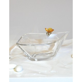 Vaschetta swarosky giallo