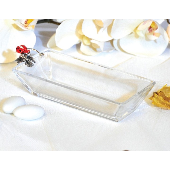 Vaschetta rettangolare coccinella