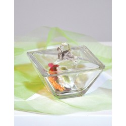 Scatola con farfalle