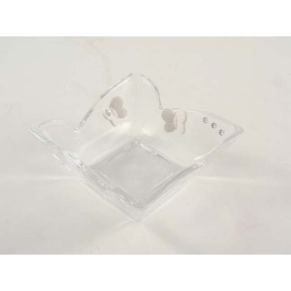 Ciotola punte cristallino 10x10x4,5 cm | CarinCasa