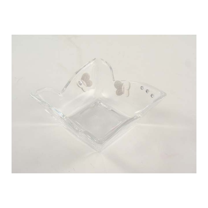 Ciotola punte cristallino 10x10x4,5 cm | CarinCasa