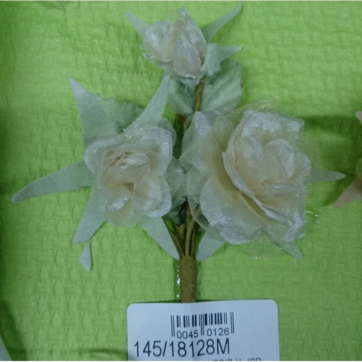 ROSE AVORIO H. 13 cm | CarinCasa