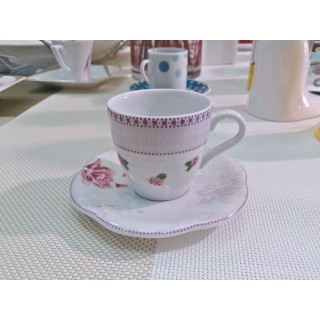 Caffè 6 pezzi Tea rose | CarinCasa