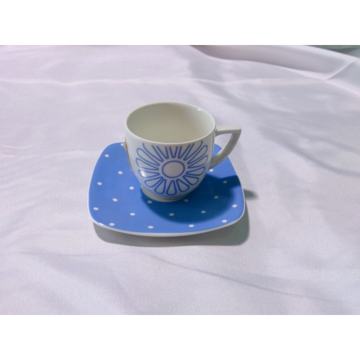Caffe' 6 pezzi babra blu 7 cm | CarinCasa