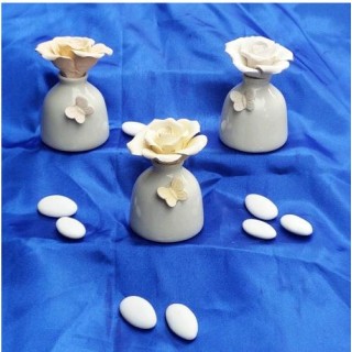 Profumatore vasetto 5,8 x 8,5 cm giallo | CarinCasa