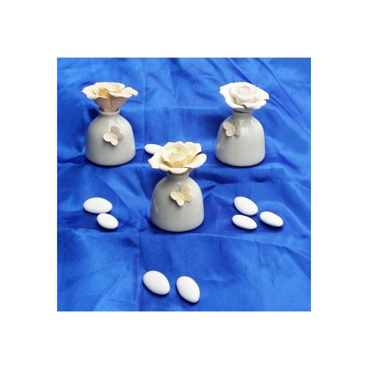 Profumatore vasetto 5,8 x 8,5 cm giallo | CarinCasa