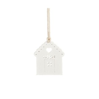 Appendino Casetta in legno con cordoncino | CarinCasa