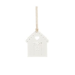 Appendino Casetta in legno con cordoncino