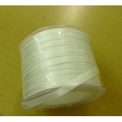 Doppio raso mm.6 mt,100 bianco