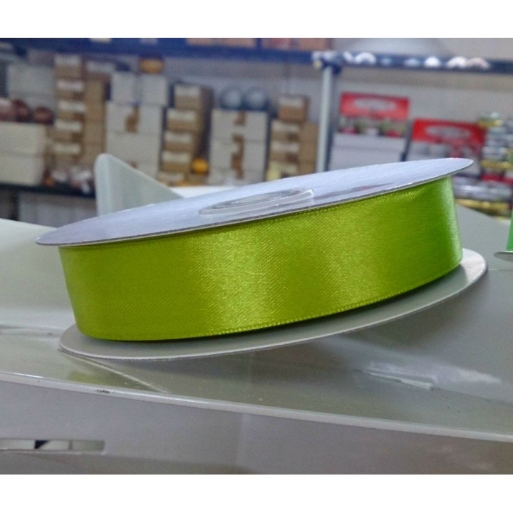 Nastro doppio raso importazione 25 mm verde chiaro 50 mt |…