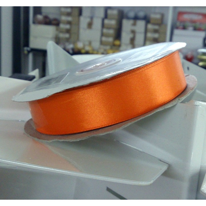 Doppio raso import mm.25 mt.50 arancio | CarinCasa