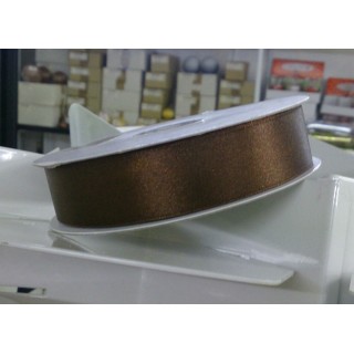 Nastro marrone 25 mt doppio raso | CarinCasa