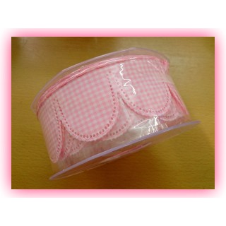 Margherita portaconfetti 50mm rosa mt,25 | CarinCasa