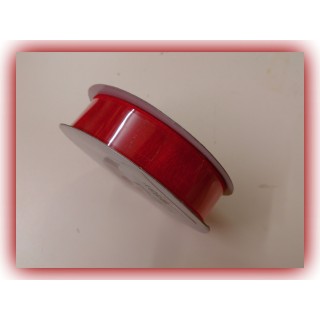 Organza mm.16 mt.25 rosso | CarinCasa