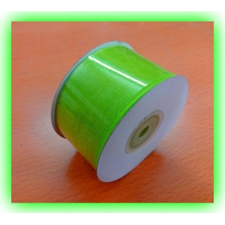 Organza mm.38 mt.25 verde chiaro | CarinCasa