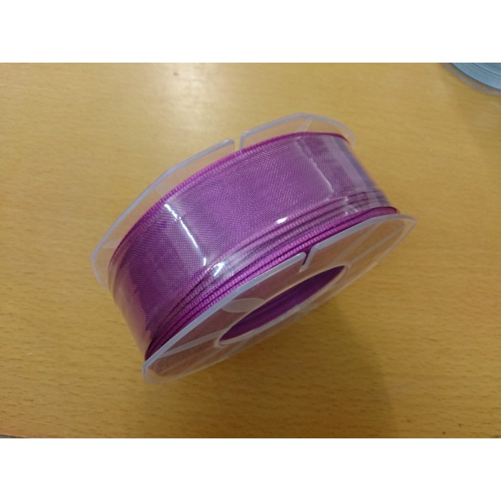 Velo bordi raso 25mm. Mt.50 fuxia | CarinCasa