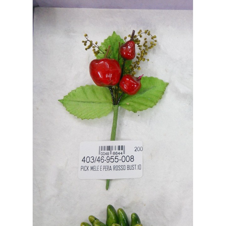 Pick mele e pera rosso bust.10 | CarinCasa