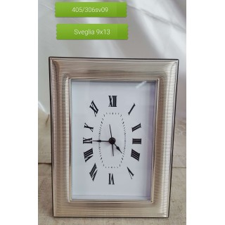 Sveglia in argento 9x13 cm | CarinCasa