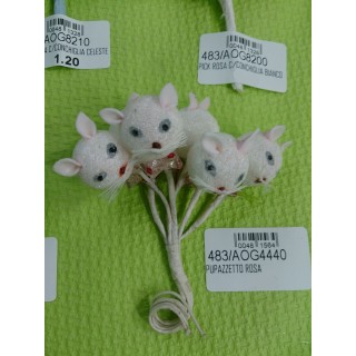 Pupazzetto rosa | CarinCasa