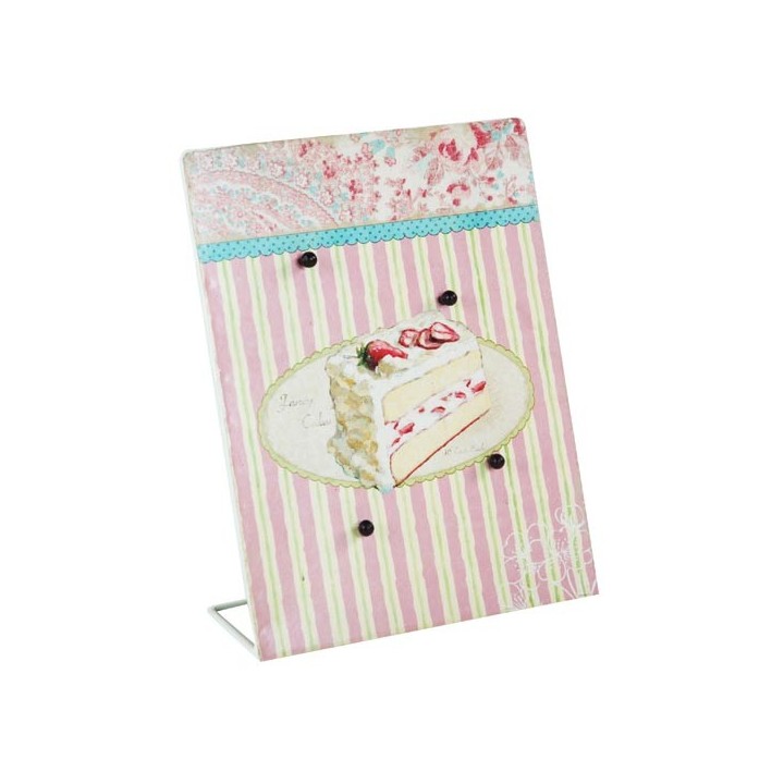 Lavagna magnetica d'appoggio con magneti. Decoro dolce |…