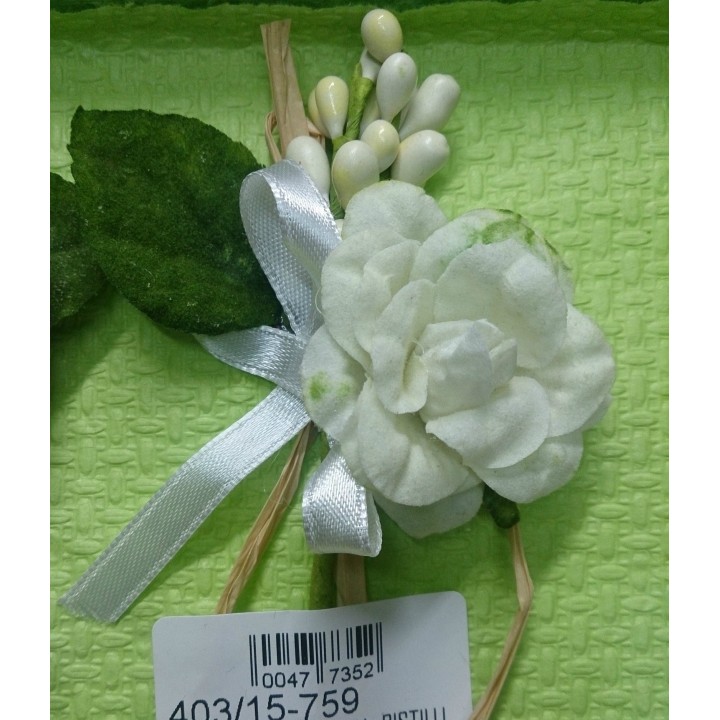 Pz,1 pick rosa, rafia, pistilli | CarinCasa