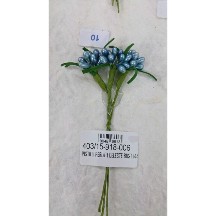 Pistilli perlati celeste bust.144 | CarinCasa