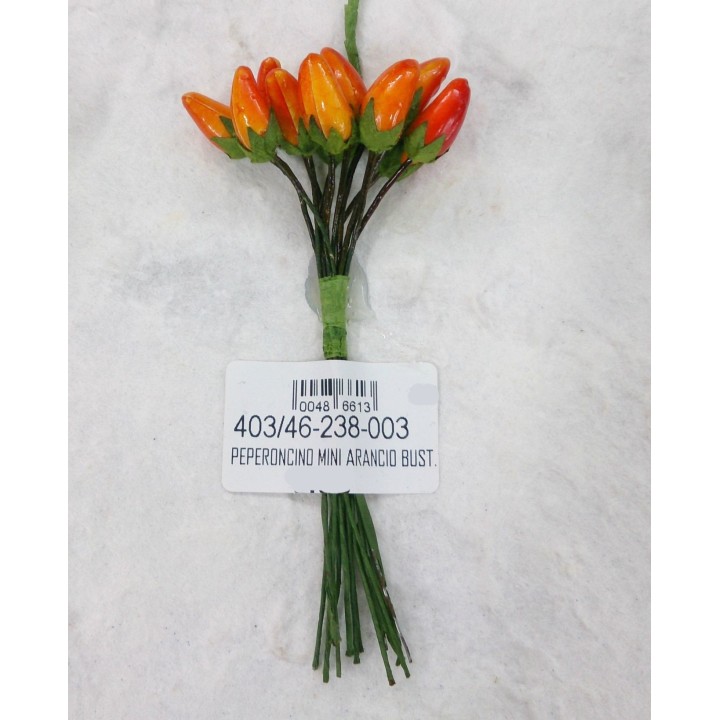 Peperoncino mini arancio bust.144 | CarinCasa