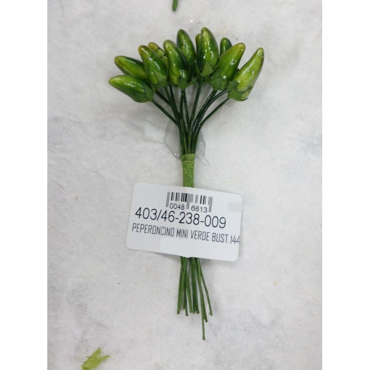 Peperoncino mini verde bust.144 | CarinCasa