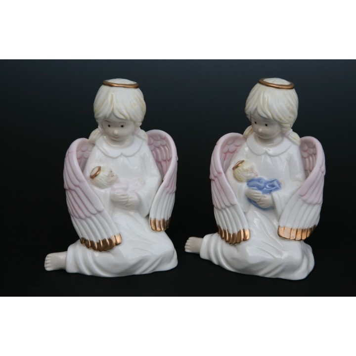 Bambolina con bimbo rosa | CarinCasa