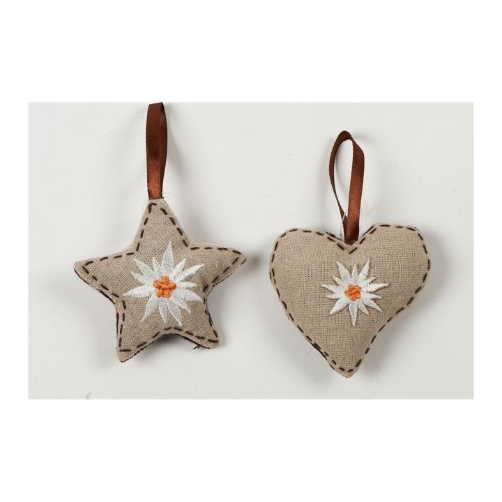 Addobbo natale tessuto | CarinCasa