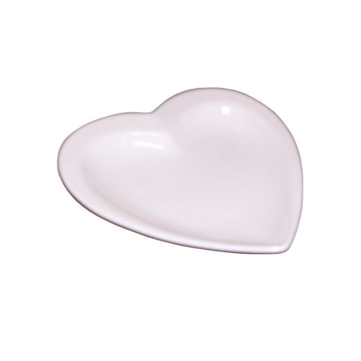 Piatto cuore 14x13x2 mini party myoap | CarinCasa
