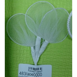 Racchetta avorio con stelo | CarinCasa