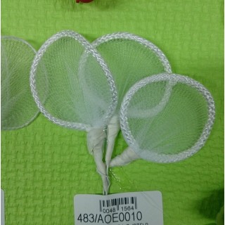 Racchetta bianca c/stelo | CarinCasa