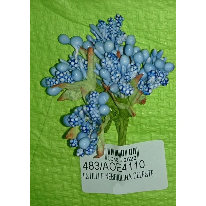 Pistilli e nebbiolina celeste | CarinCasa