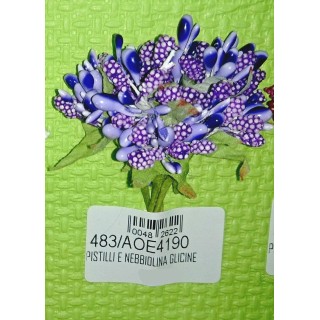 Pistilli e nebbiolina glicine | CarinCasa