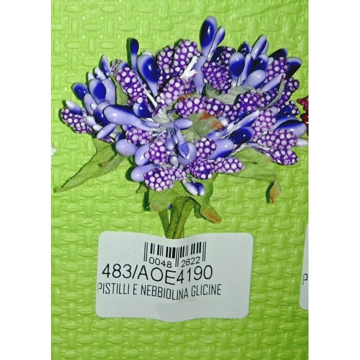 Pistilli e nebbiolina glicine | CarinCasa