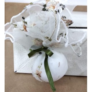 Velo ricamato avorio | CarinCasa