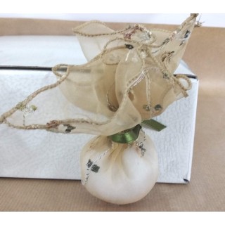 Velo ricamato ekru | CarinCasa