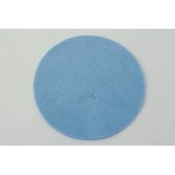 Velo tondo organza cielo 20 cm