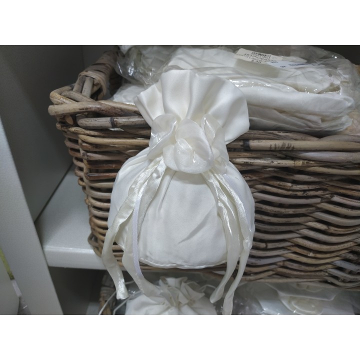 Sacchetto c/boccioli avorio | CarinCasa