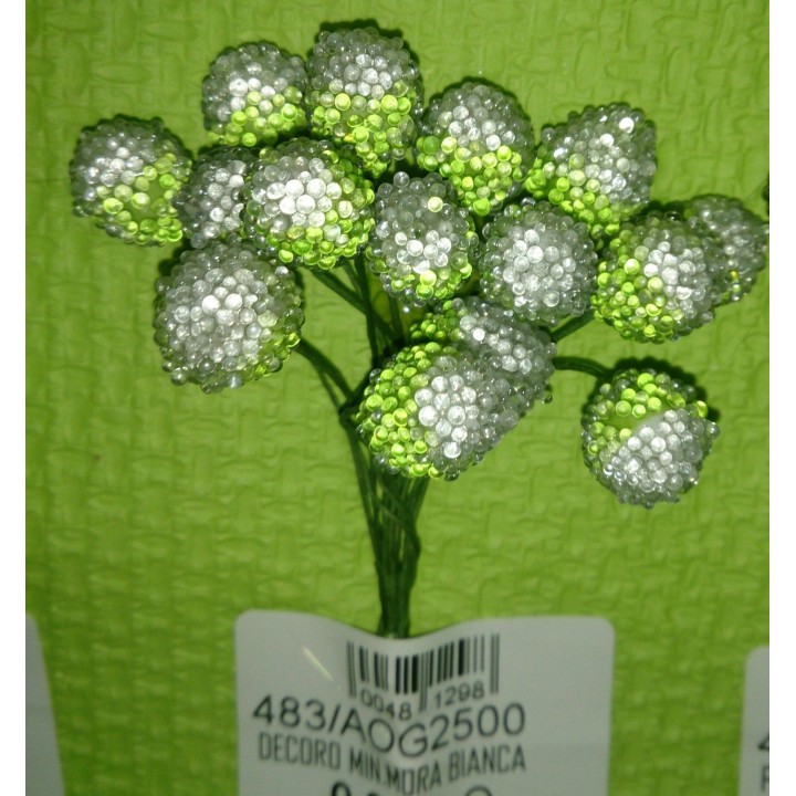 Decoro min.mora bianca | CarinCasa