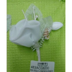 Pick rosa c/conchiglia bianco
