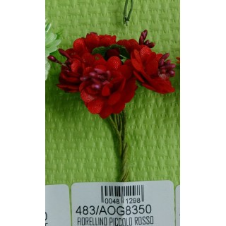 Fiorellino piccolo rosso | CarinCasa