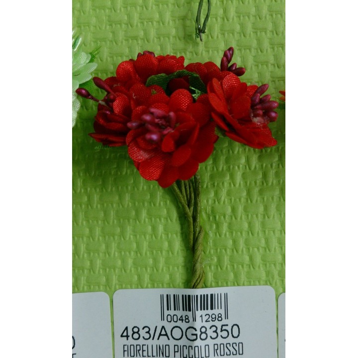 Fiorellino piccolo rosso | CarinCasa